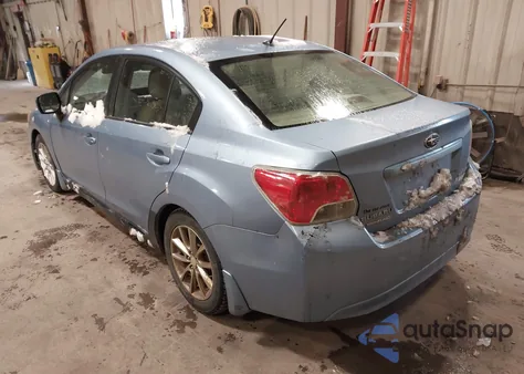 2012 Subaru Impreza 2.0I Premium z USA, uszkodzony, nr VIN JF1GJAC60CH012985